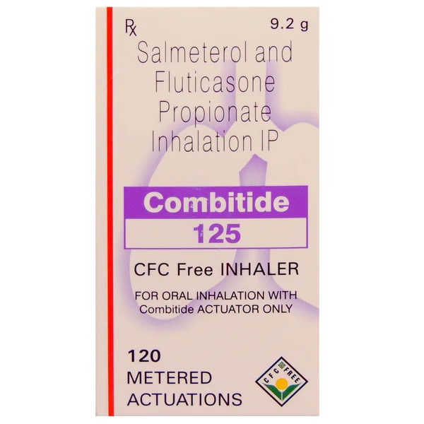 Combitide 125 Inhaler 120 mdi, Pack of 1