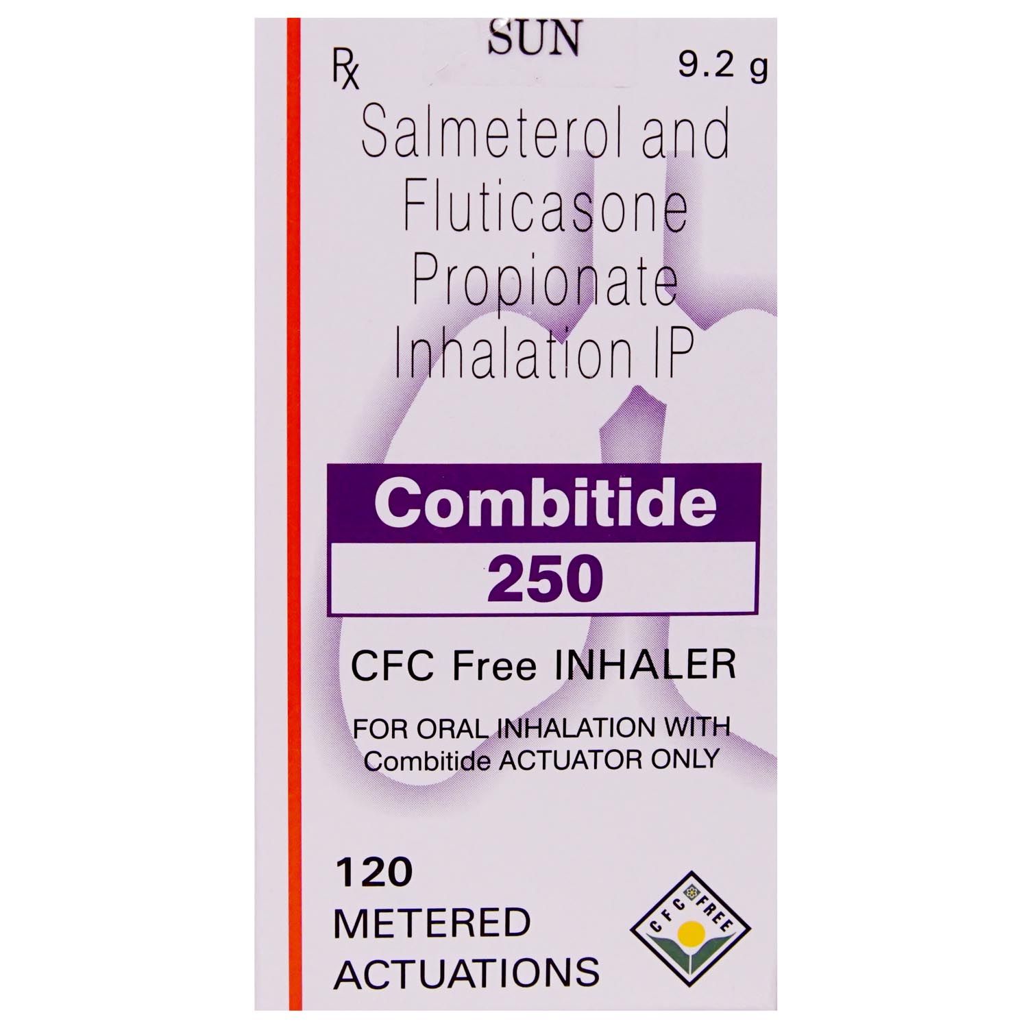 Buy Combitide 250 Inhaler 120 mdi Online