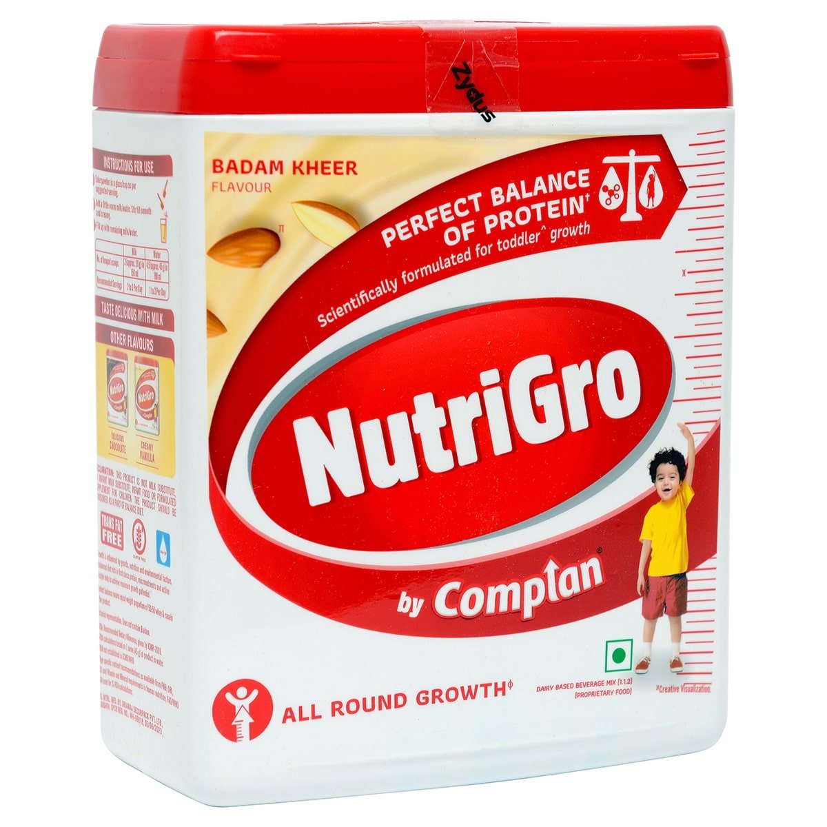 Nutrigro By Complan Badam Kheer Flavour Nutrition Powder, 400 gm Jar, Pack of 1 Nutrigro By Complan Badam Kheer Flavour Nutrition Powder, 400 gm Jar, Pack of 1