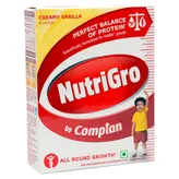 Nutrigro By Complan Creamy Vanilla Flavour Nutrition Powder, 200 gm Refill Pack, Pack of 1
