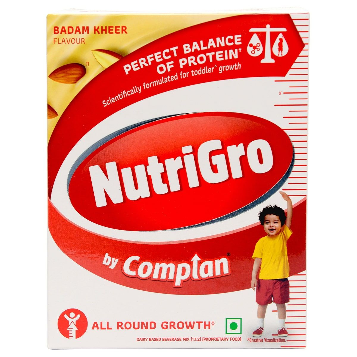 Buy Nutrigro By Complan Badam Kheer Flavour Nutrition Drink Powder, 200 gm Refill Pack Online