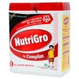 Nutrigro By Complan Chocolate Flavour Nutrition Powder, 400 gm Jar, Pack of 1