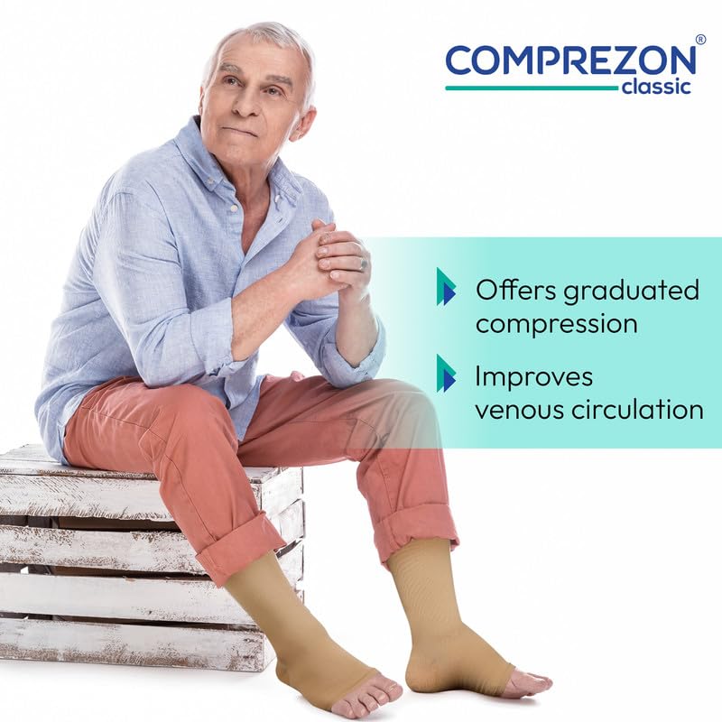 Dynamic Comprezon Varicose Vein Stocking Classic 2-AG XL, 1 Pair, Pack of 1 Dynamic Comprezon Varicose Vein Stocking Classic 2-AG XL, 1 Pair, Pack of 1