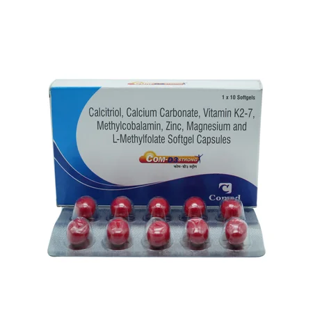 Com D3 Strong Capsule 10'S