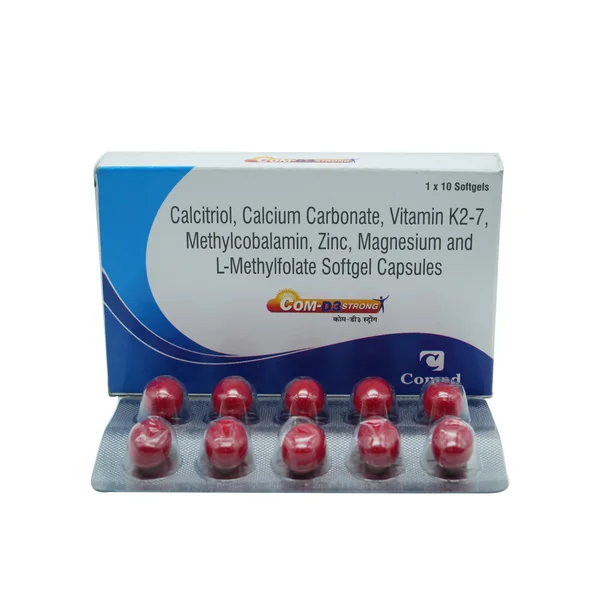 Com D3 Strong Capsule 10'S