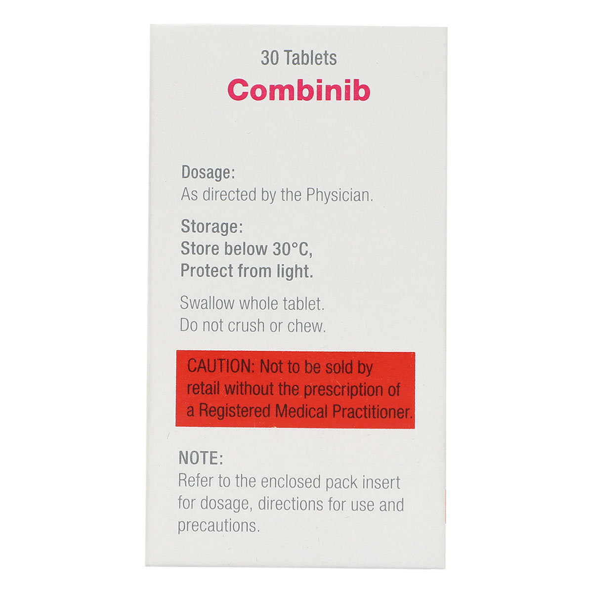 Combinib 250Mg Tablet 30'S, Pack of 1 Tablet Combinib 250Mg Tablet 30'S, Pack of 1 Tablet