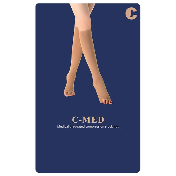 C-Med Compression Stocking Thigh High AG XL, 1 Pair, Pack of 1