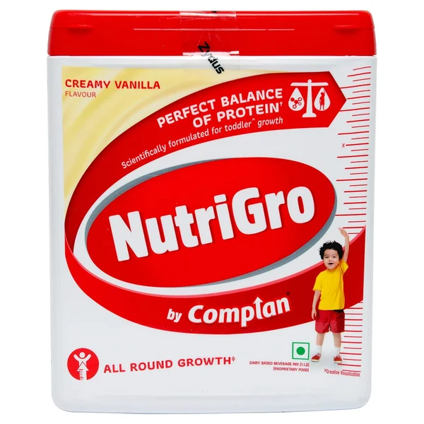Nutrigro By Complan Creamy Vanilla Flavour Nutrition Powder, 400 gm Jar, Pack of 1
