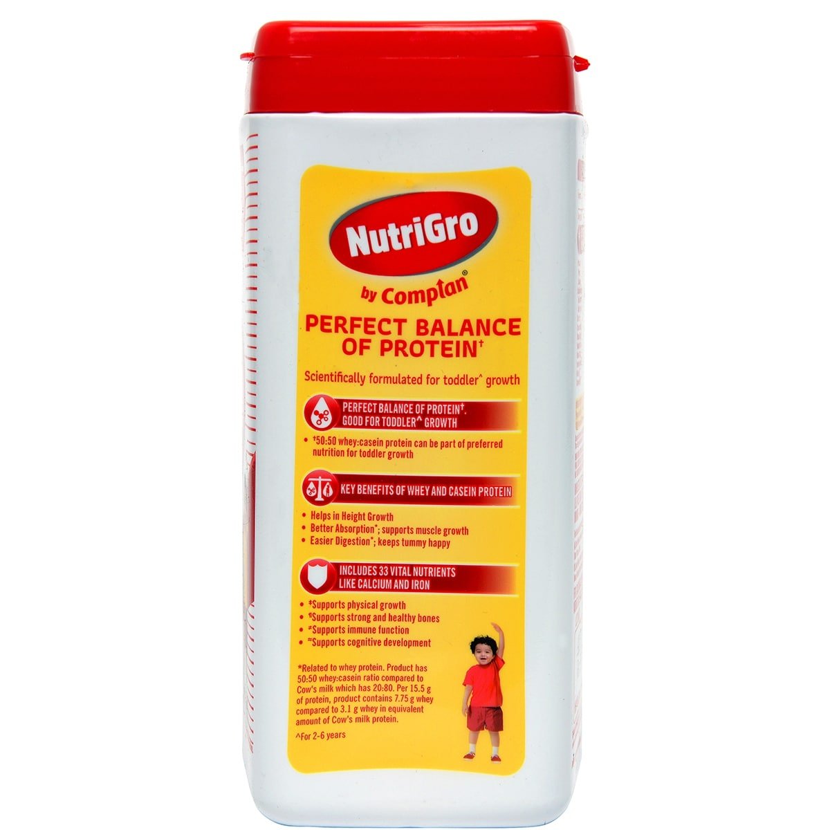 Nutrigro By Complan Creamy Vanilla Flavour Nutrition Powder, 400 gm Jar, Pack of 1 Nutrigro By Complan Creamy Vanilla Flavour Nutrition Powder, 400 gm Jar, Pack of 1