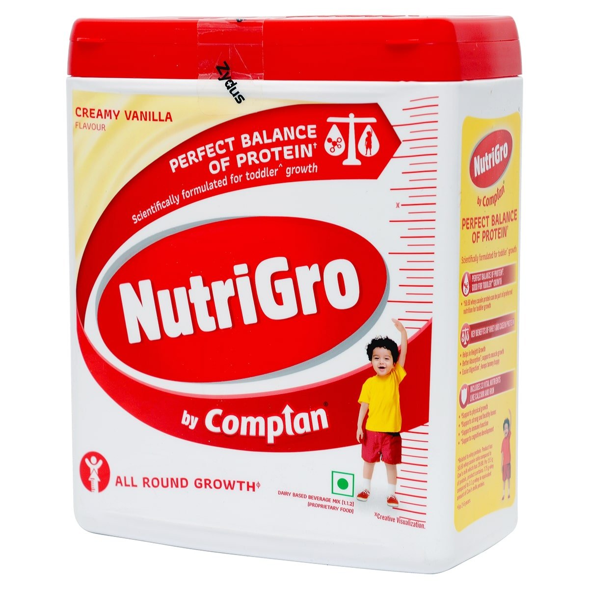 Nutrigro By Complan Creamy Vanilla Flavour Nutrition Powder, 400 gm Jar, Pack of 1 Nutrigro By Complan Creamy Vanilla Flavour Nutrition Powder, 400 gm Jar, Pack of 1