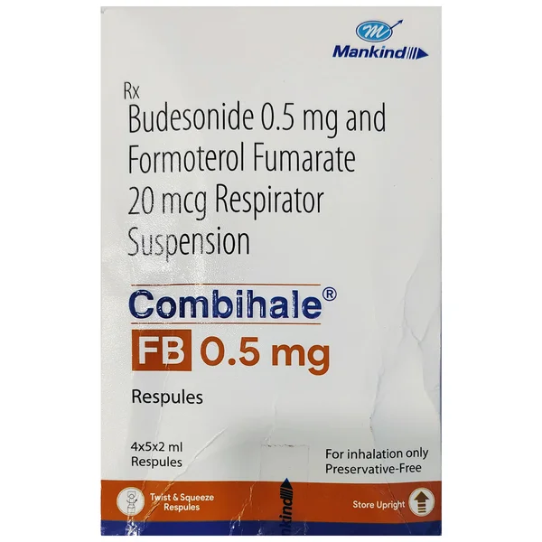 Combihale FB 0.5 mg Respules 5x2 ml