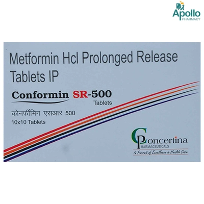 Conformin SR 500 Tablet 10's, Pack of 10 TabletS