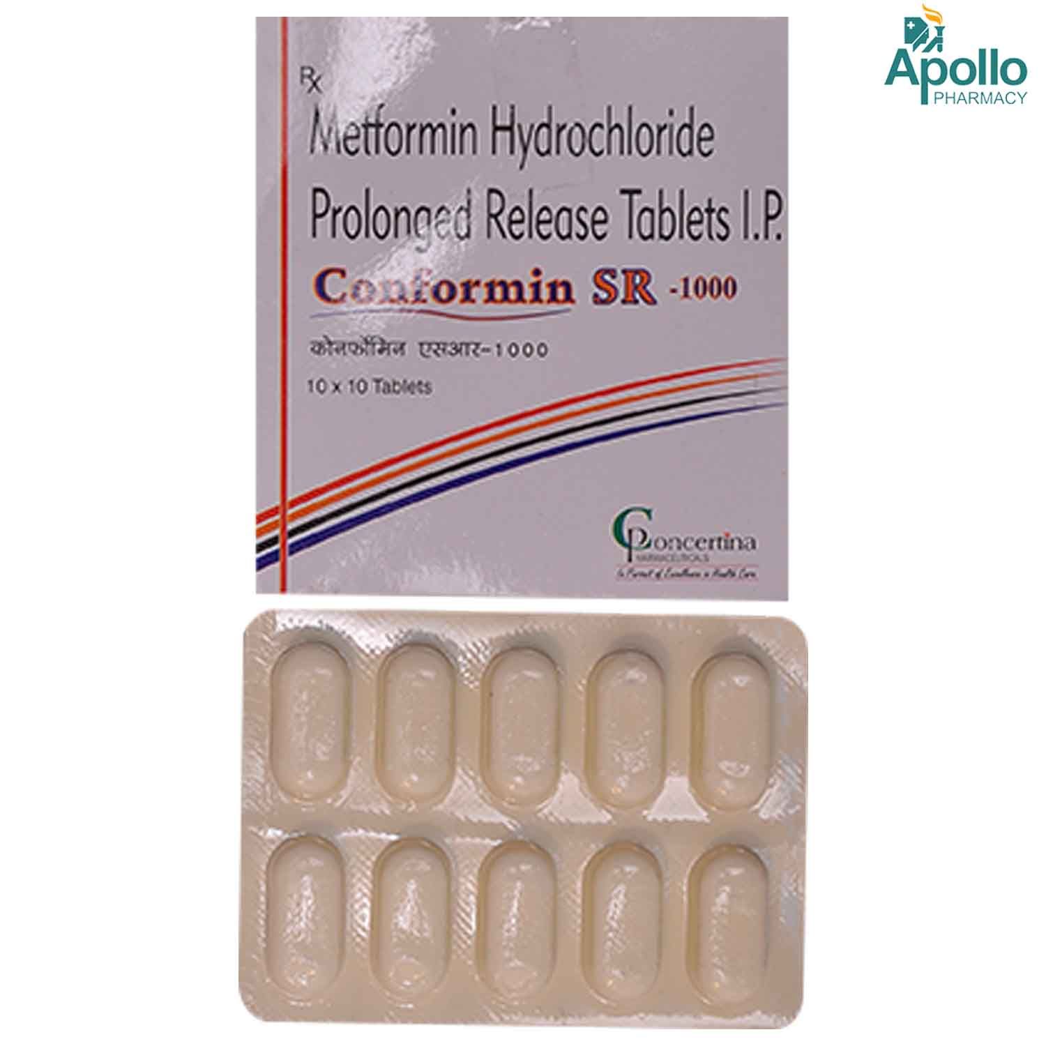 Conformin SR-1000 Tablet 10's Conformin SR-1000 Tablet 10's