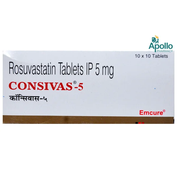 Consivas-5 Tablet 10's