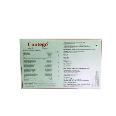 Contego Capsule 10's, Pack of 10