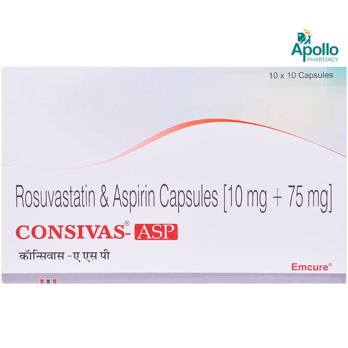 Consivas ASP Capsule 10's, Pack of 10 Consivas ASP Capsule 10's, Pack of 10