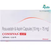 Consivas ASP Capsule 10's, Pack of 10 CAPSULES
