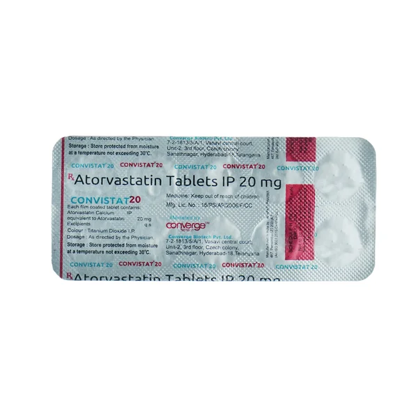 Convistat 20 Tablet 10's