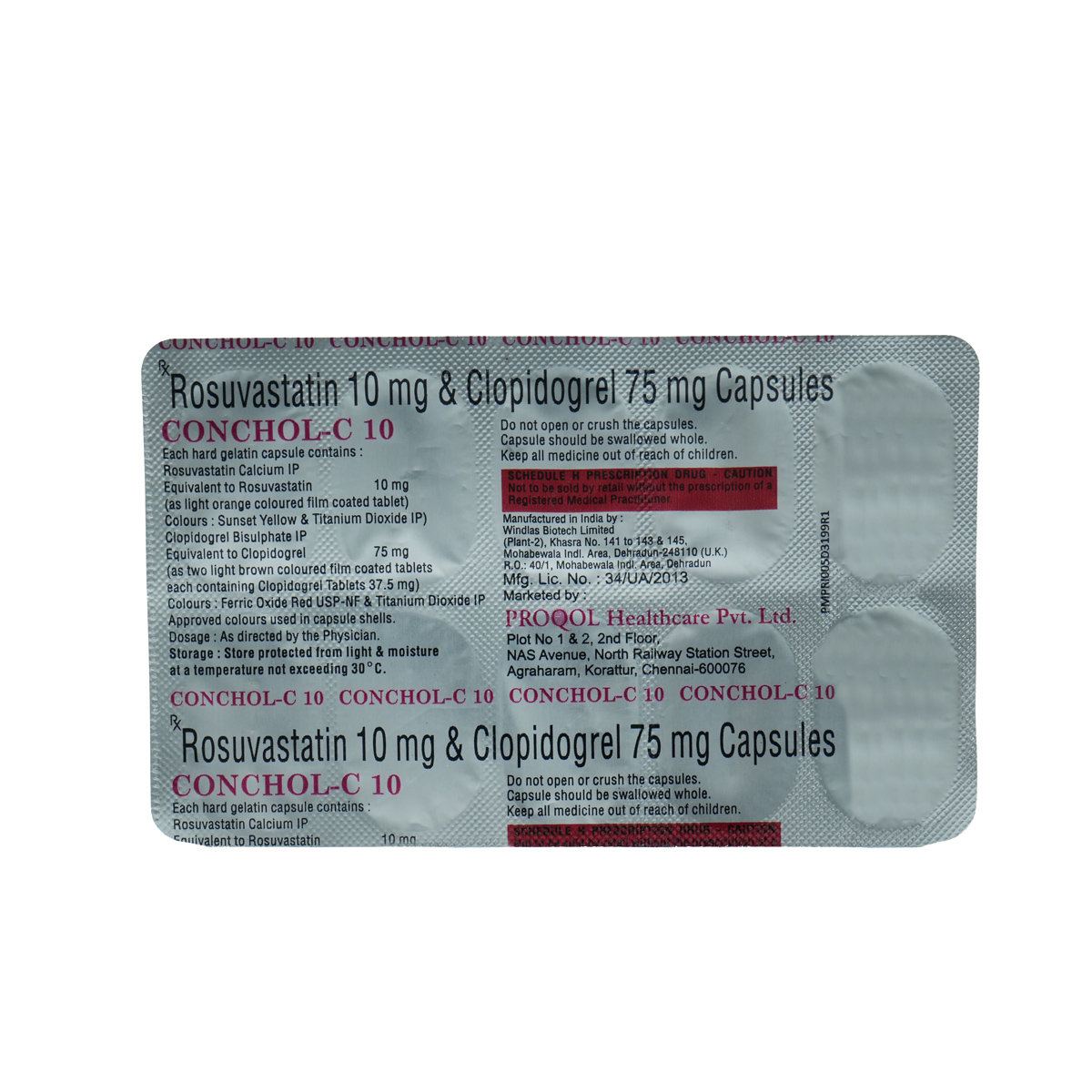 Conchol-C 10 Capsule 10's, Pack of 10 Conchol-C 10 Capsule 10's, Pack of 10