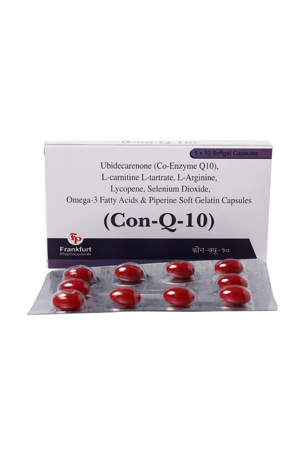 Con Q 10 Capsule 10's, Pack of 10
