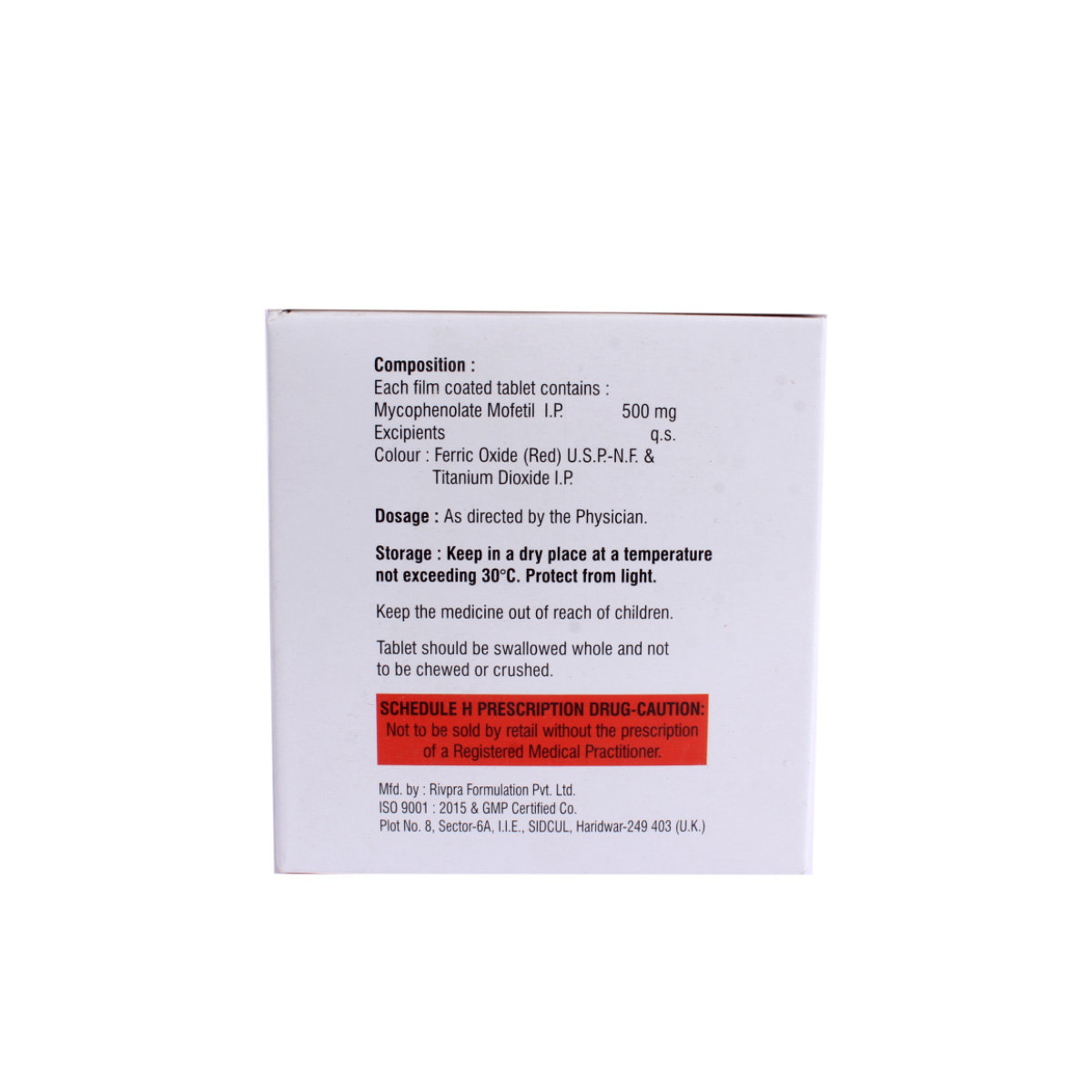 Convotos 500 Tablet 10's, Pack of 10 TABLETS Convotos 500 Tablet 10's, Pack of 10 TABLETS