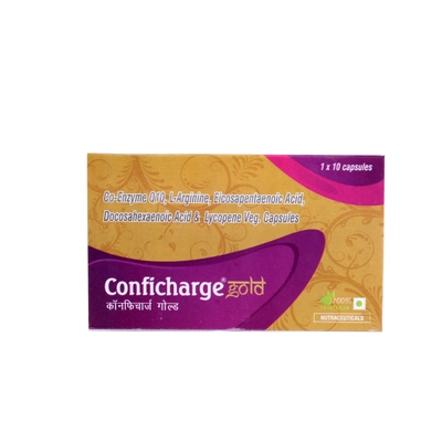 Conficharge Gold Tablet 10's, Pack of 10 TabletS