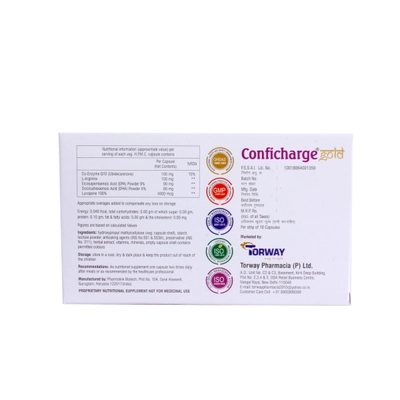 Conficharge Gold Tablet 10's, Pack of 10 TabletS