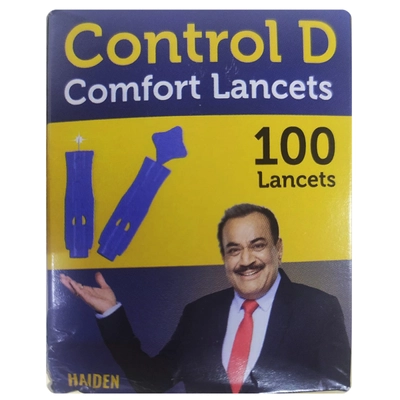 Control D Comfort Lancets, 100 Count, Pack of 1