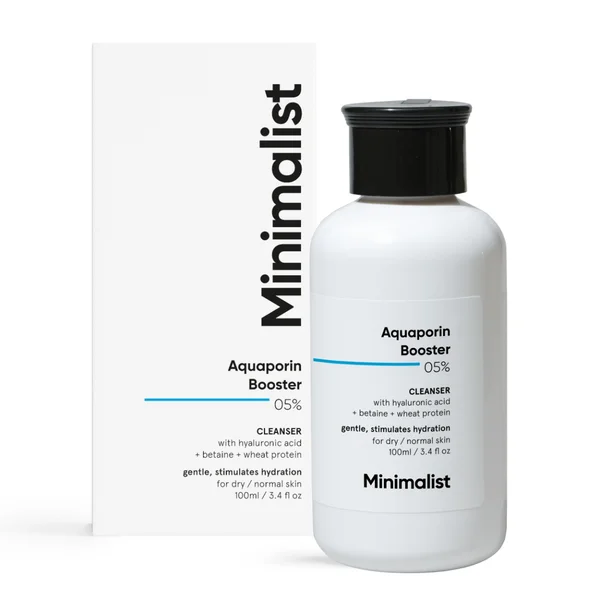 Minimalist Aquaporin Booster 5% Cleanser, 100 ml, Pack of 1