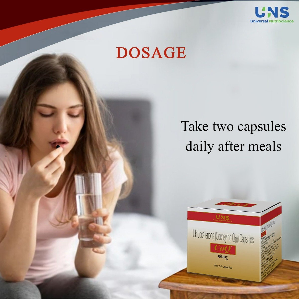 CoQ Capsule 10's, Pack of 10 CoQ Capsule 10's, Pack of 10