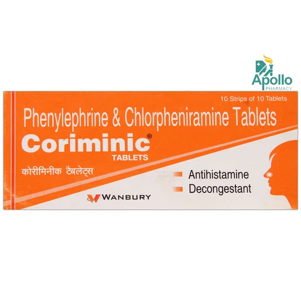 Coriminic Tablet 10's