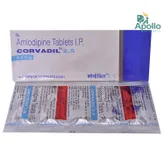 CORVADIL 2.5MG TABLET, Pack of 10 TABLETS