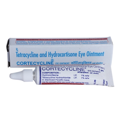 Cortecycline Eye Ointment 3 gm, Pack of 1 Eye Ointment