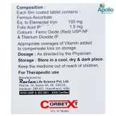 Corbet XT Tablet 10's, Pack of 10 TabletS