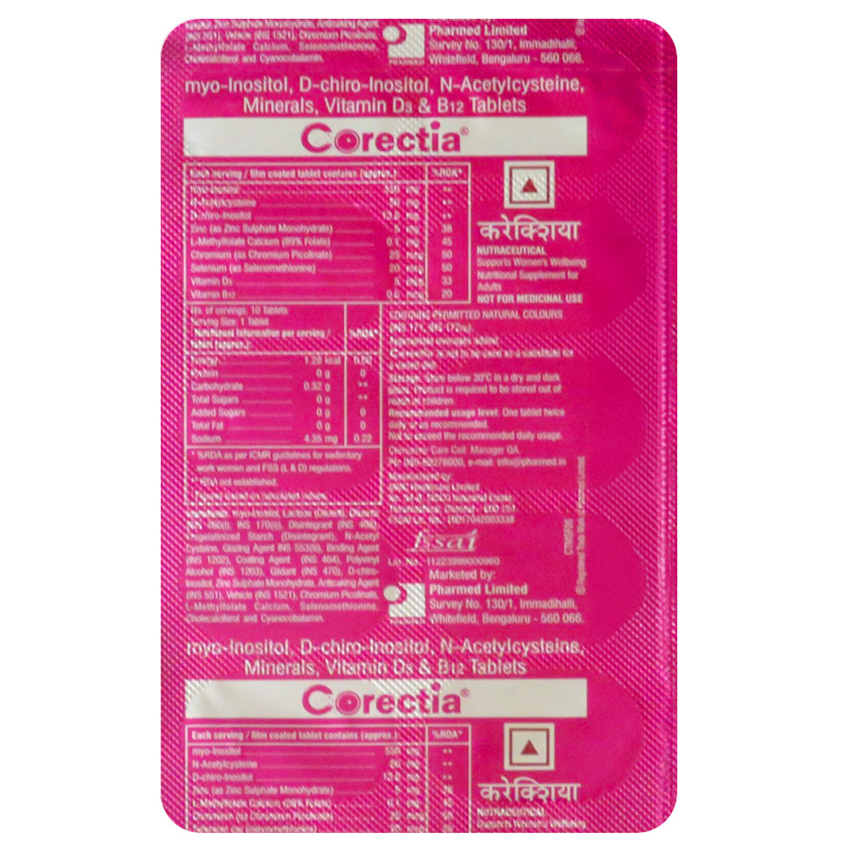 Corectia Tablets 10's, Pack of 10 Corectia Tablets 10's, Pack of 10