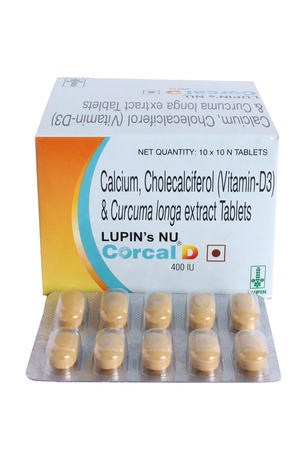Corcal D 400IU Tablet 10's