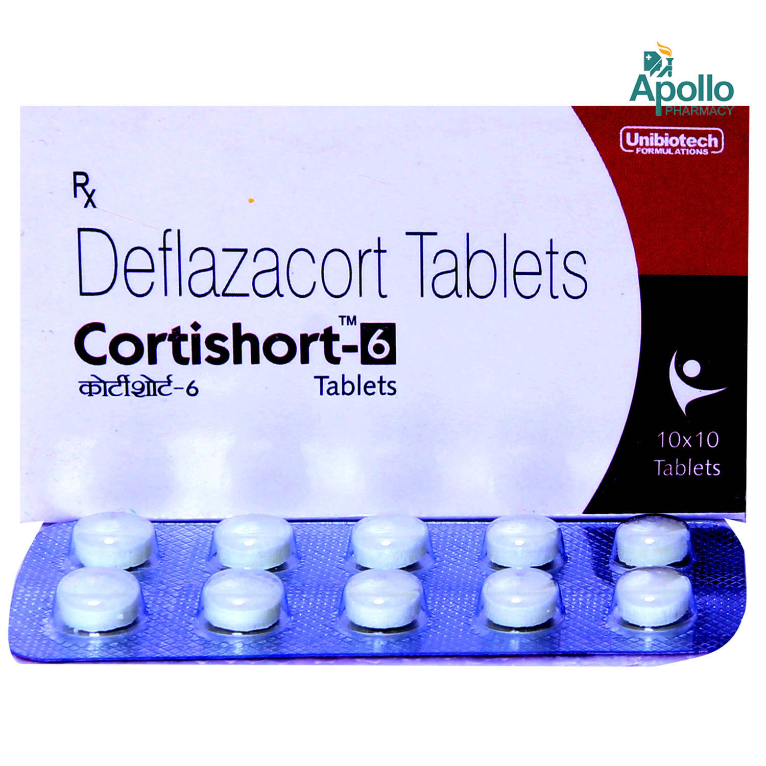 Cortishort-6 Tablet 10's, Pack of 10 TABLETS Cortishort-6 Tablet 10's, Pack of 10 TABLETS