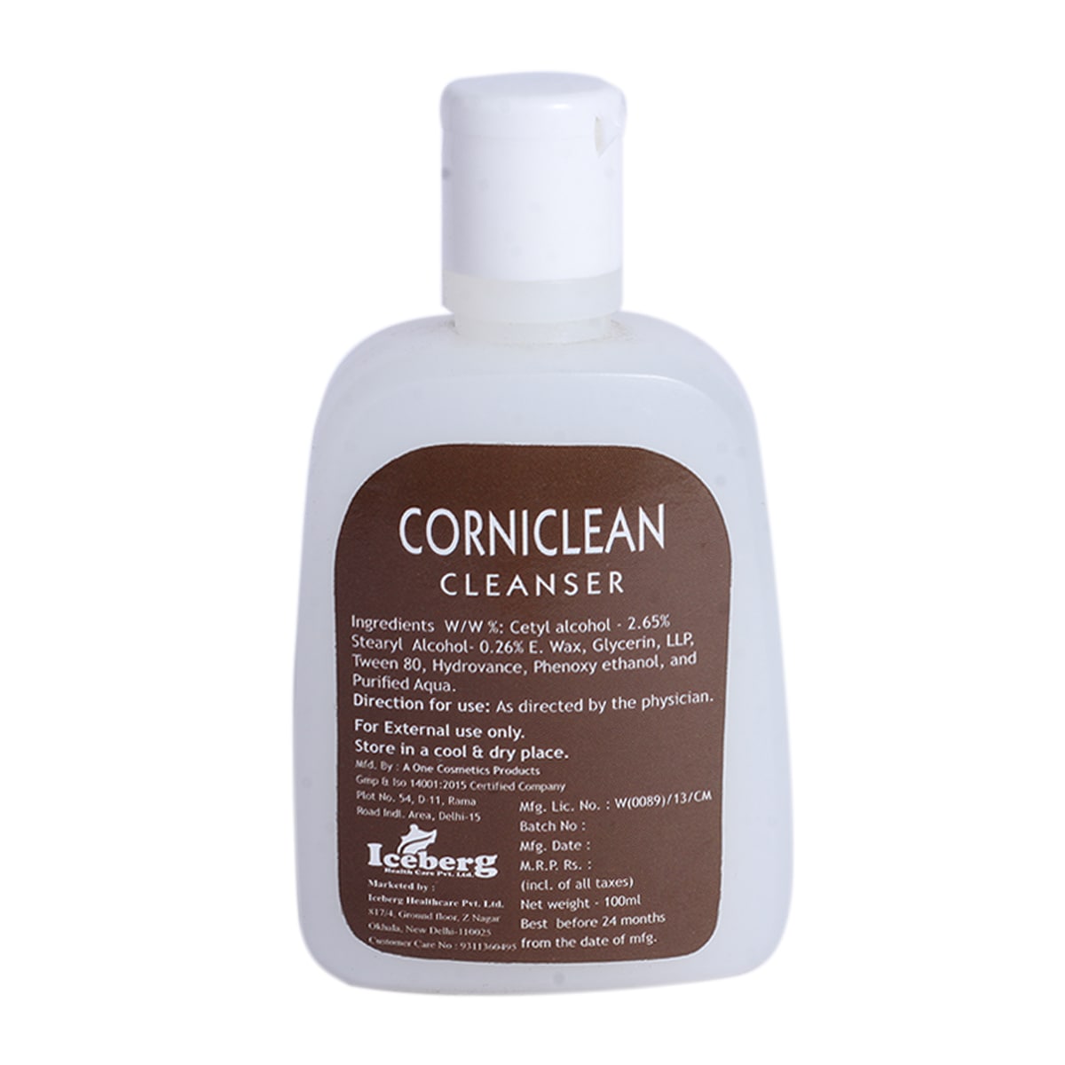 Corniclean Cleanser 100 ml, Pack of 1 Corniclean Cleanser 100 ml, Pack of 1