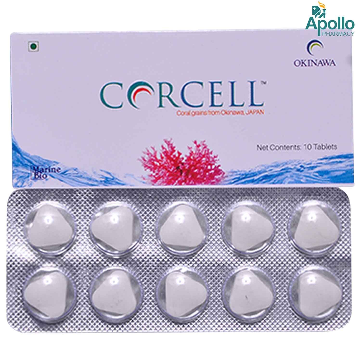 Buy Corcell Tablet 10's Online