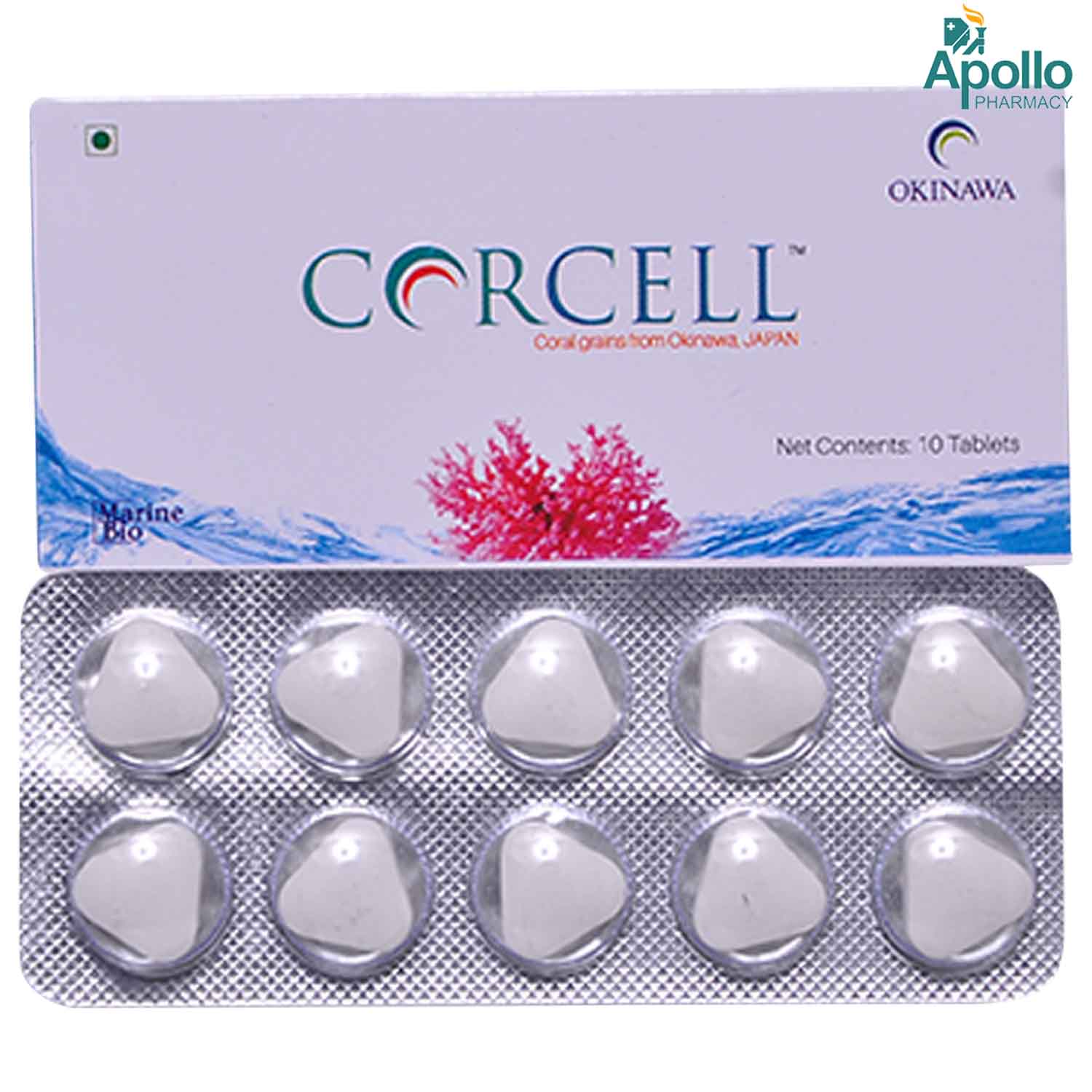Corcell Tablet 10's, Pack of 10 TabletS Corcell Tablet 10's, Pack of 10 TabletS