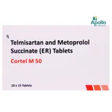 Cortel M 50 Tablet 15's, Pack of 15 TABLETS