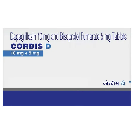 Corbis D 10 mg/5 mg Tablet 15's