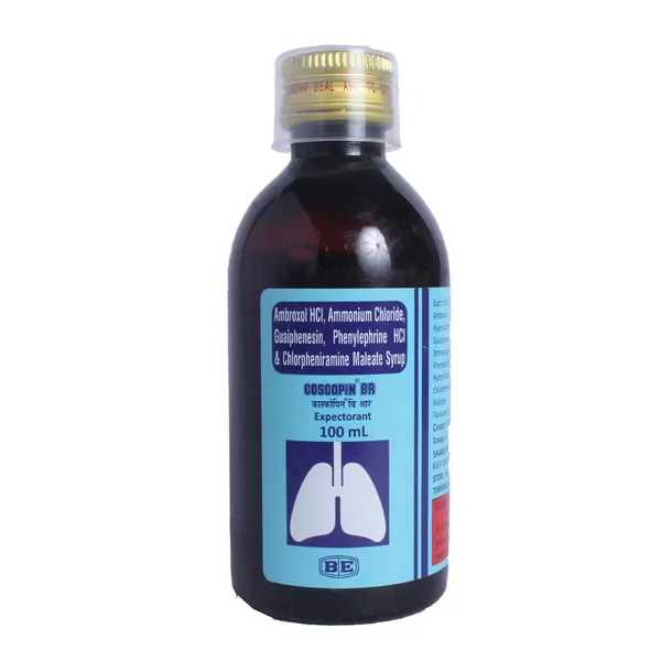 Coscopin BR Expectorant 100 ml, Pack of 1 Expectorant