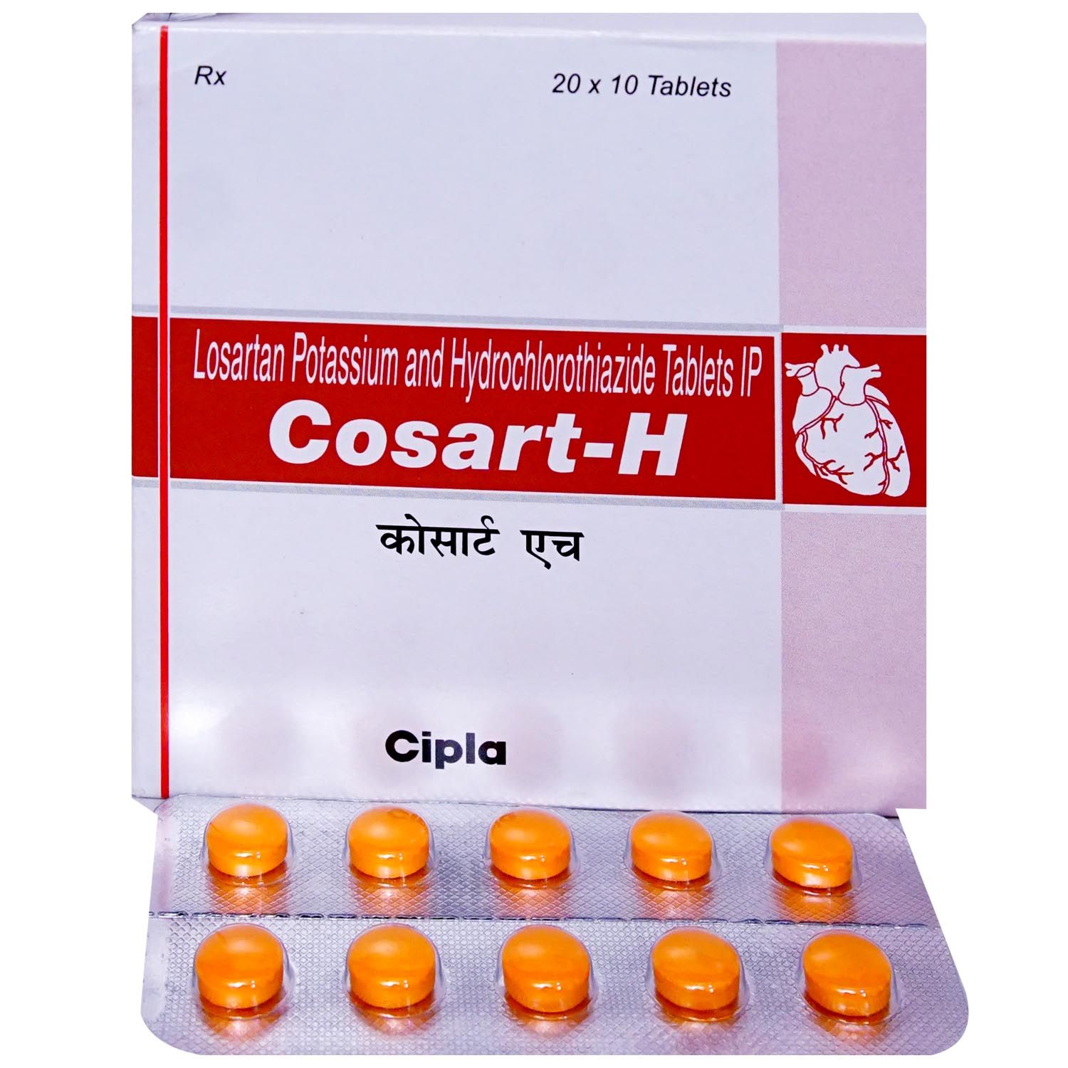 Buy Cosart-H Tablet 10's Online