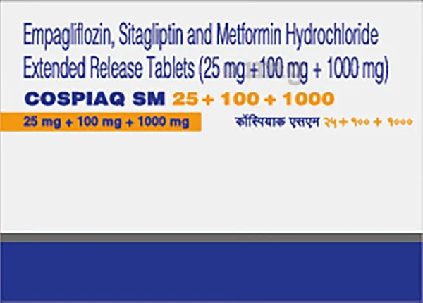 Cospiaq SM 25+100+1000 Tablet 10's