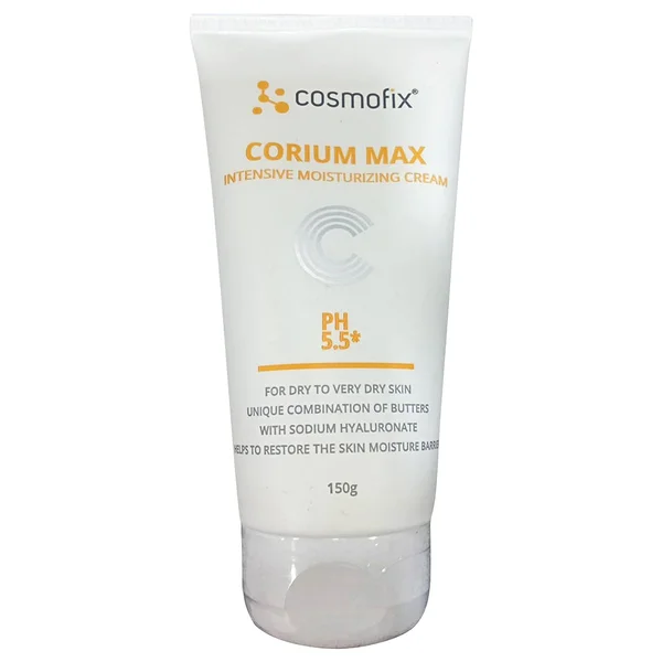 Cosmofix Corium Max Intensive Moisturizing Ph5.5 Cream, 150 gm