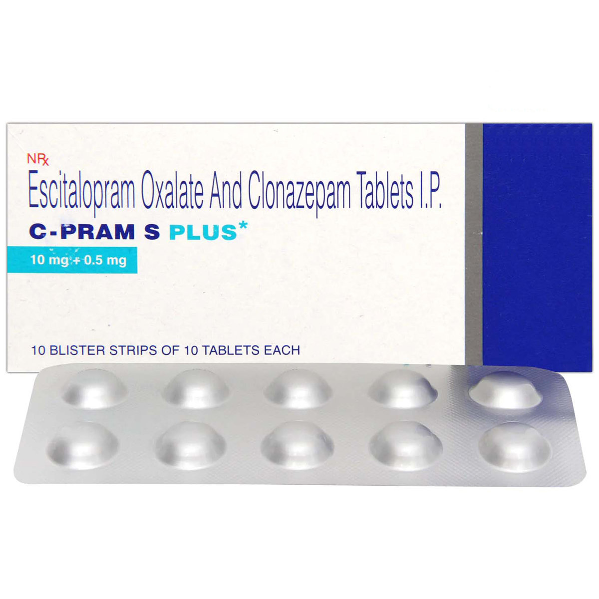 C-Pram S Plus Tablet 10's, Pack of 10 TabletS C-Pram S Plus Tablet 10's, Pack of 10 TabletS