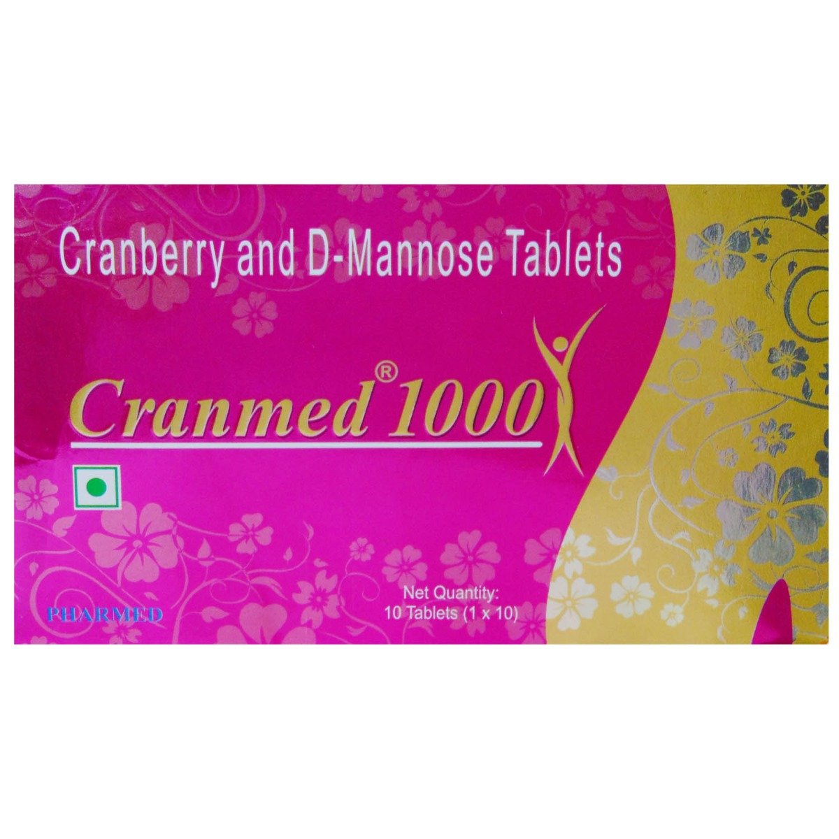 Buy Cranmed 1000 Tablet 10's Online