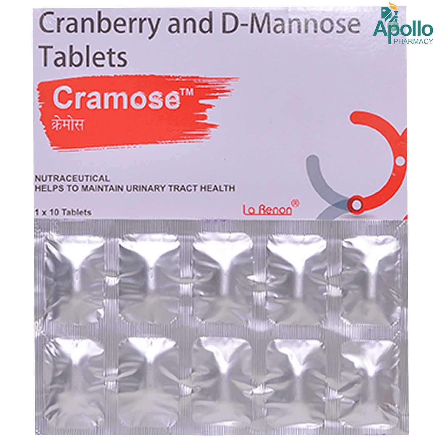 Cramose Tablet 10's, Pack of 10 TABLETS Cramose Tablet 10's, Pack of 10 TABLETS