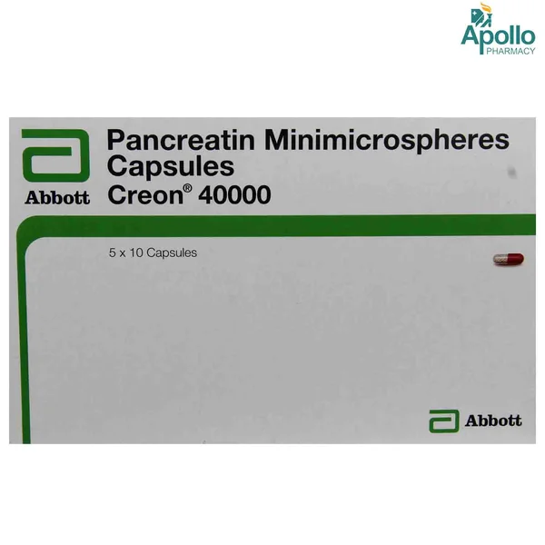 Creon 40000 Capsule 10's
